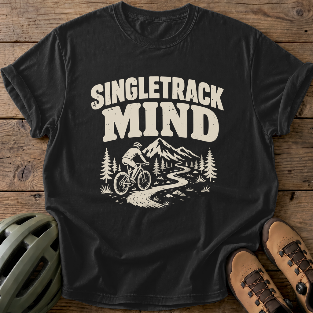 Singletrack Mind Tee — black