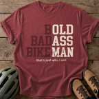Bad Bike Tee — brick