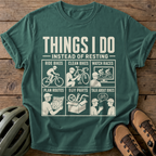 Things I Do Tee — blue-spruce