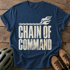 Chain Command Tee — navy