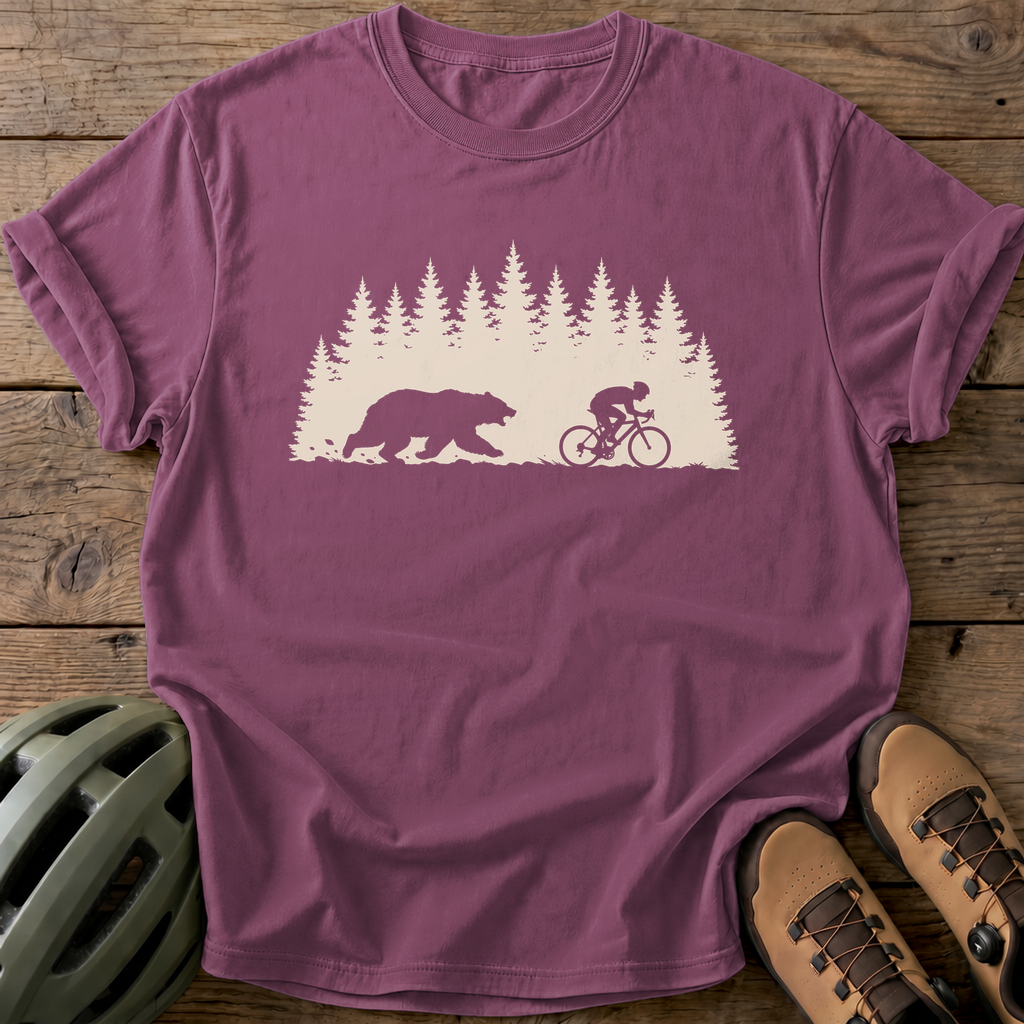 Bear Chase Tee — berry