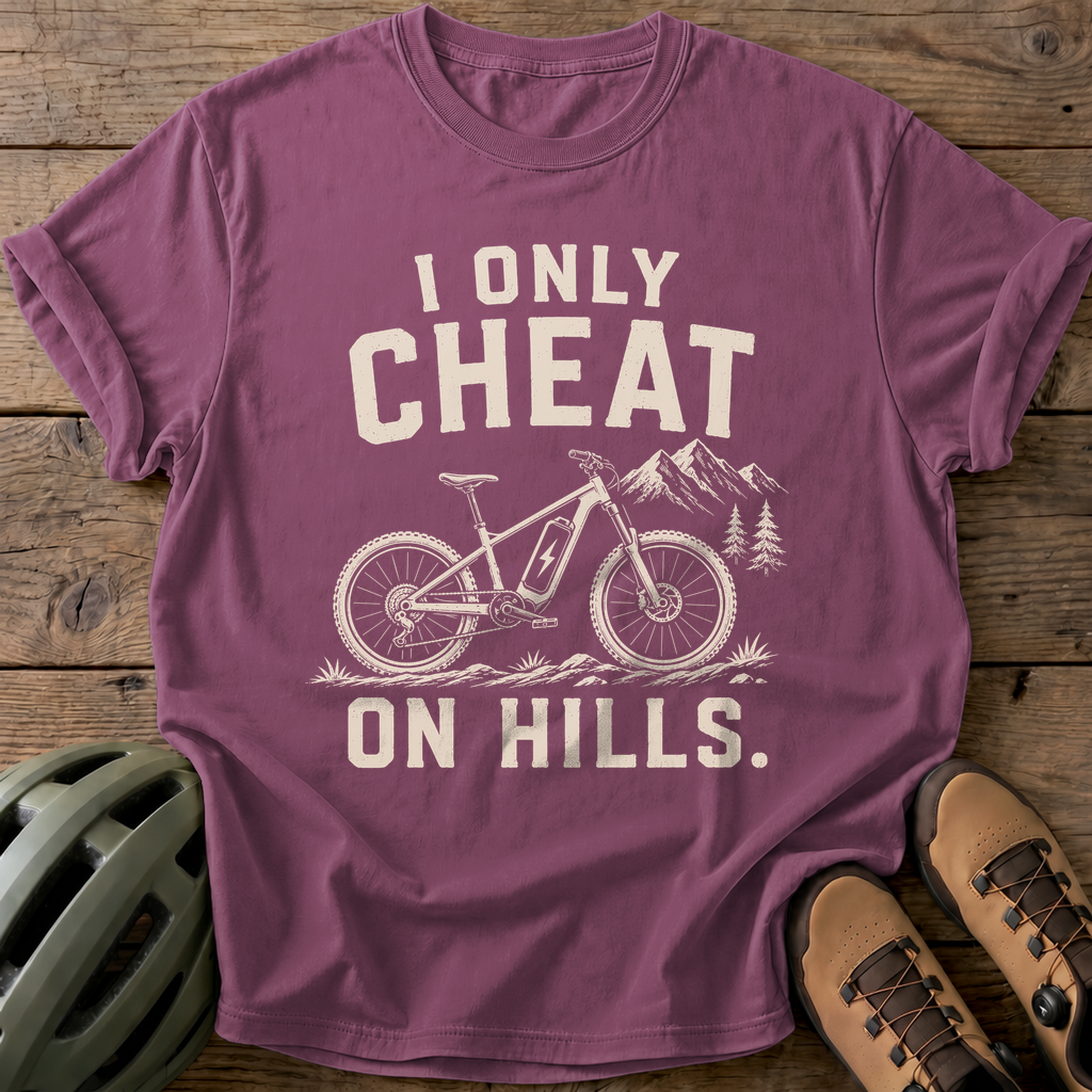 Cheat Hills Tee — berry