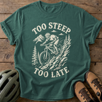 Too Steep Tee — blue-spruce