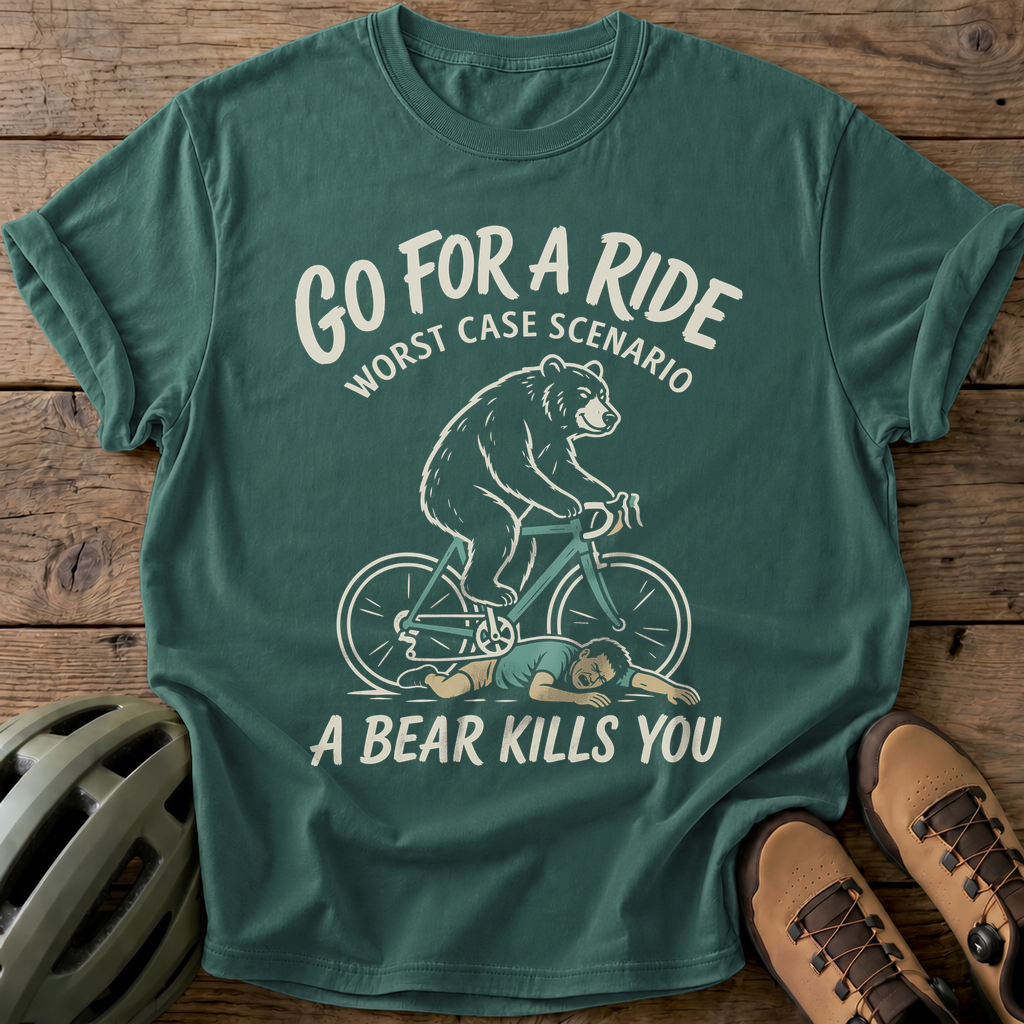 Bear Ride Tee — blue-spruce