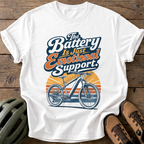 Emotional Support Tee — white