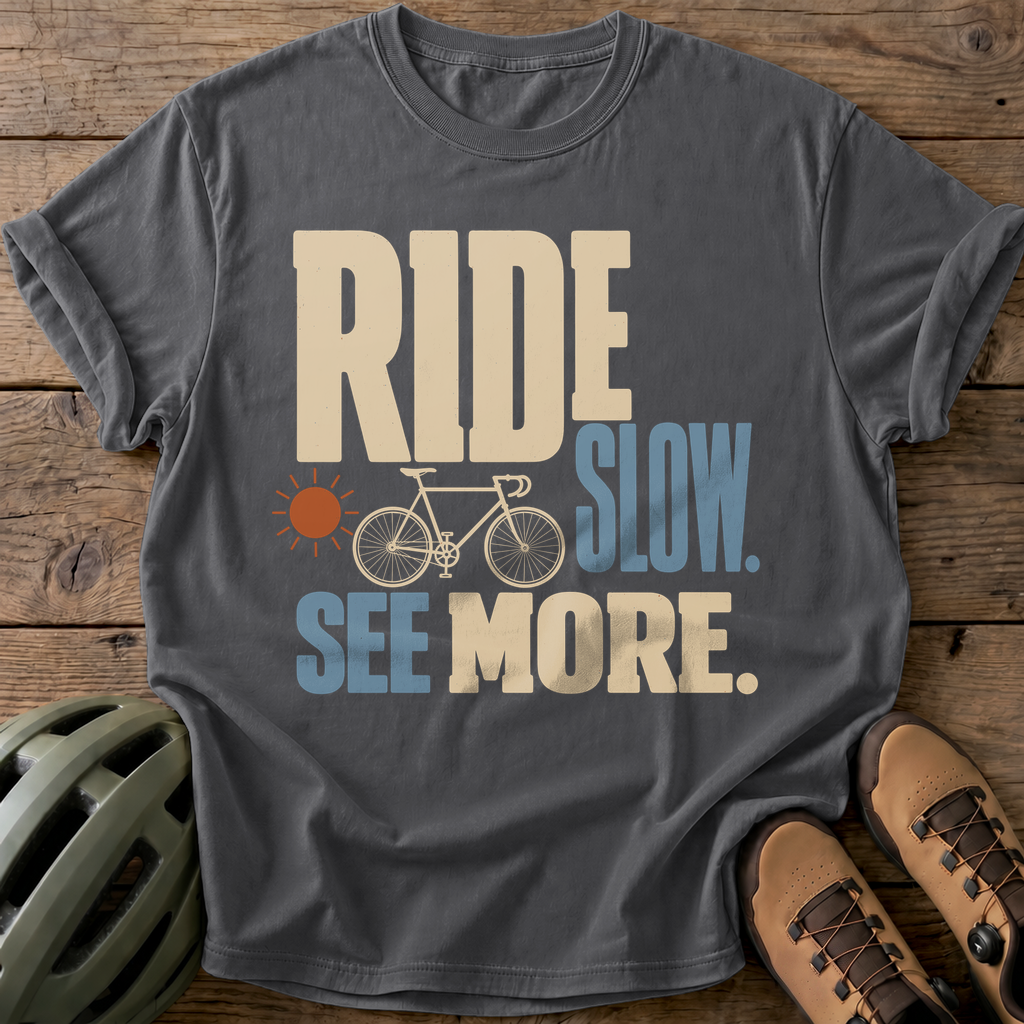 Ride Slow Tee — pepper