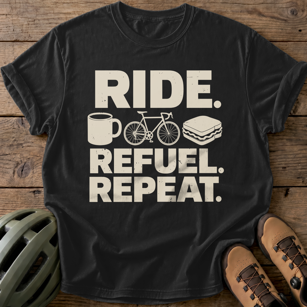 Ride Refuel Tee — black