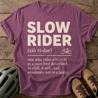Slow Rider Tee — berry