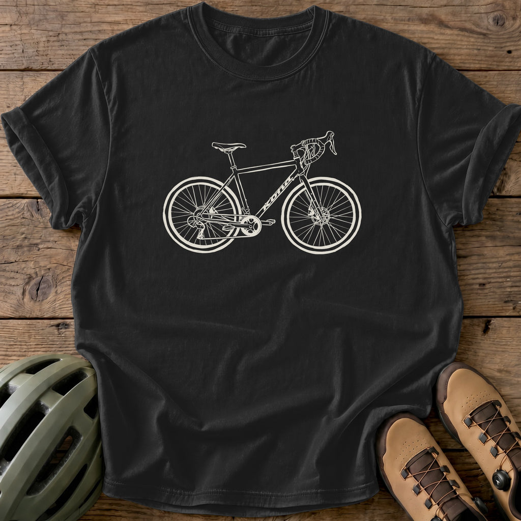 Custom Bike Tee — Black