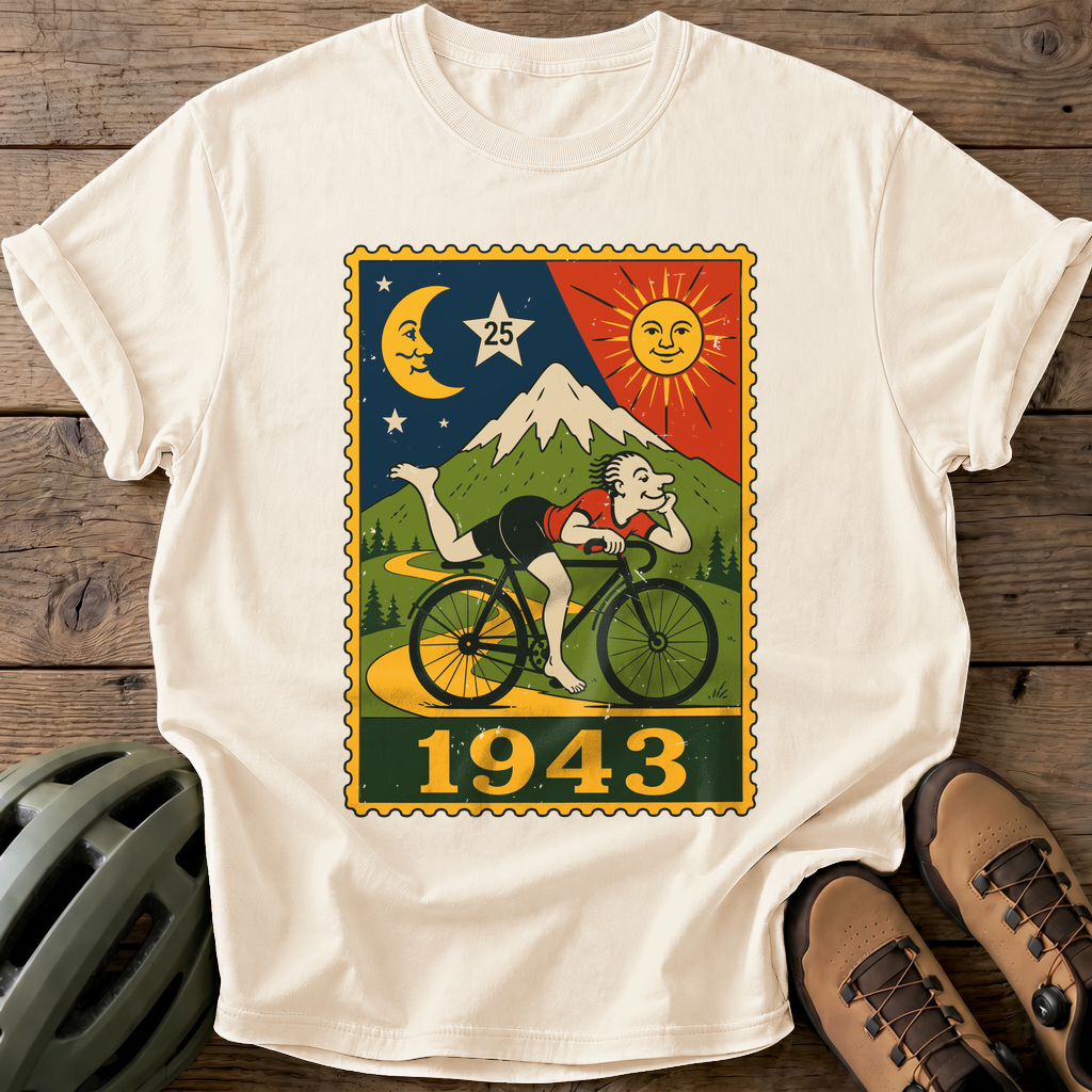 1943 Cycling Tee — ivory