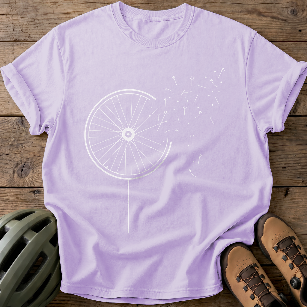 Wheel Whimsy Tee — orchid