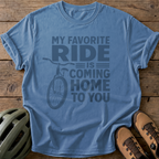 Favorite Ride Tee — blue-jean