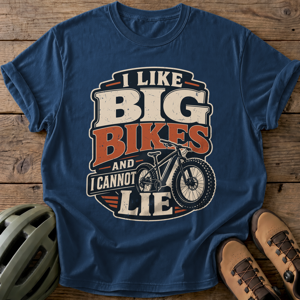 Big Bikes Tee — navy