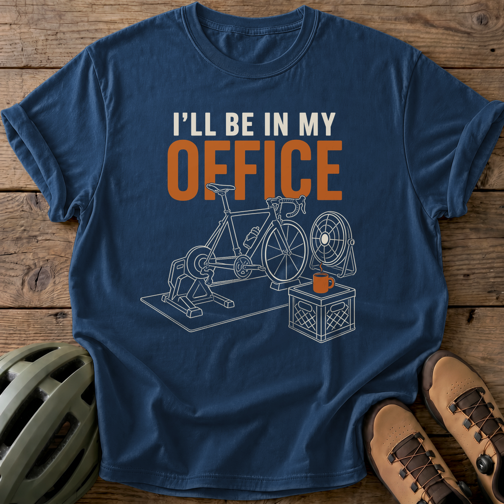 In My Office Tee — navy