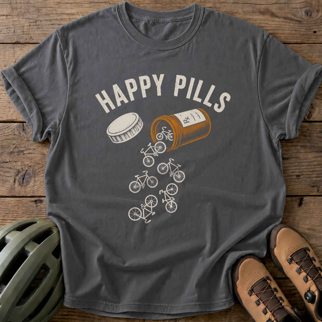 Happy Pills Tee — pepper