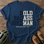 Bad Bike Tee — navy