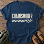 Chainsmoker Tee — navy
