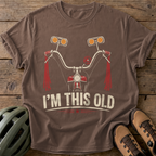 I'M This Old Tee — espresso