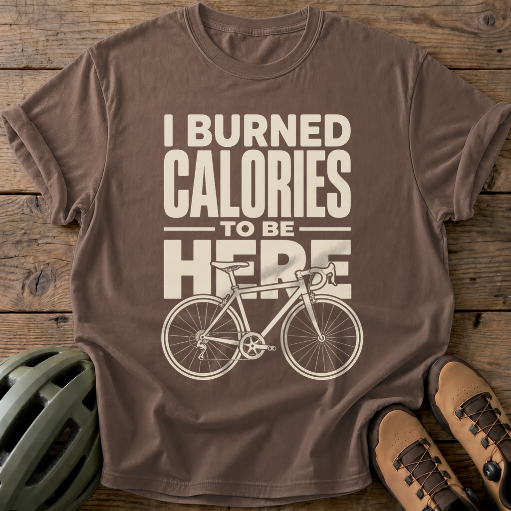 Burned Calories Tee — espresso