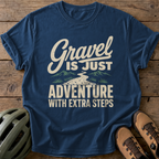 Gravel Adventure Tee — navy