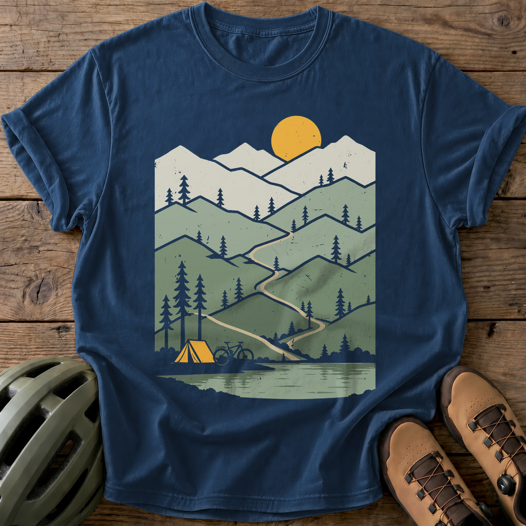 Mountain Ride Tee — navy