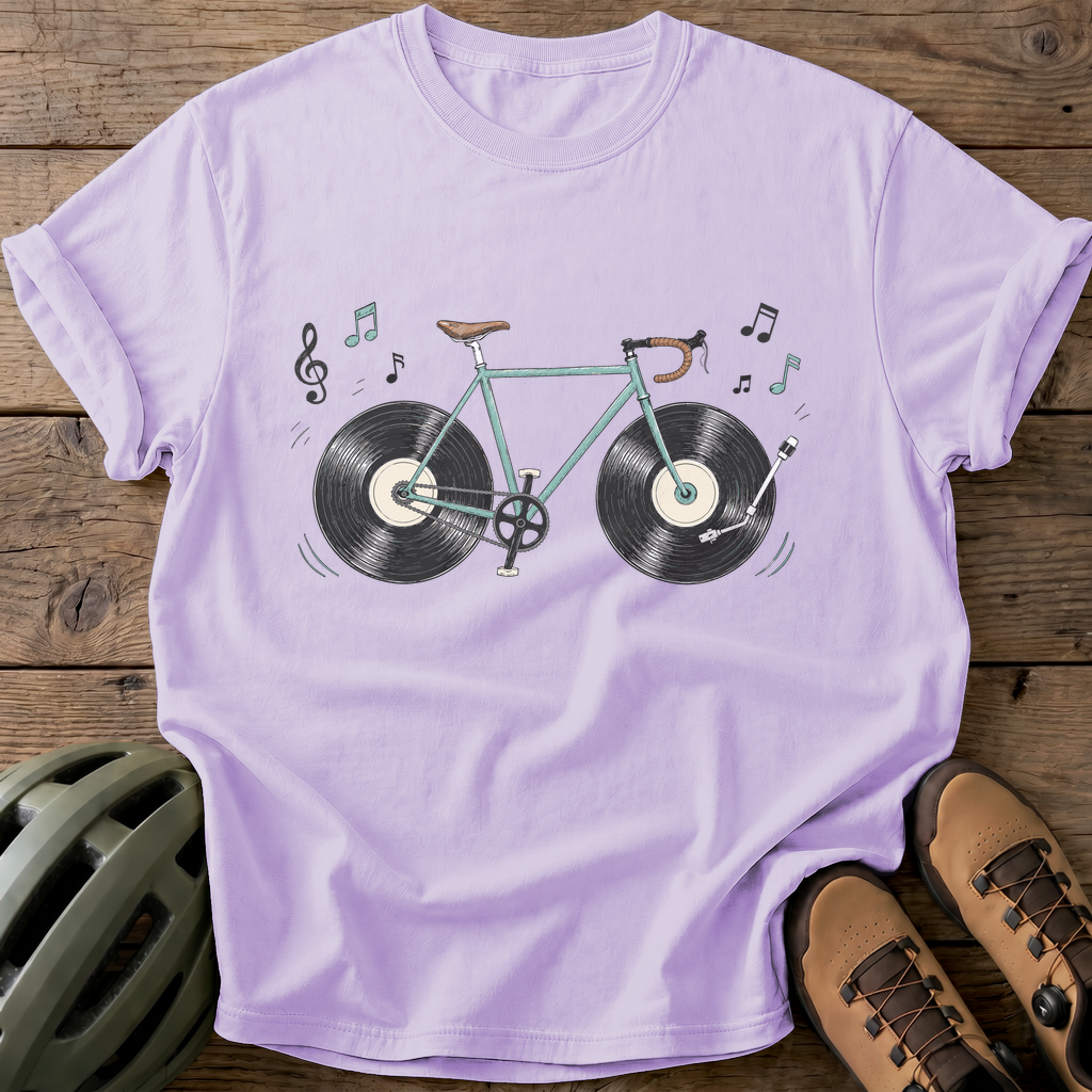 Vinyl Wheels Tee — orchid