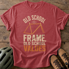 Old School Frame Tee — crimson