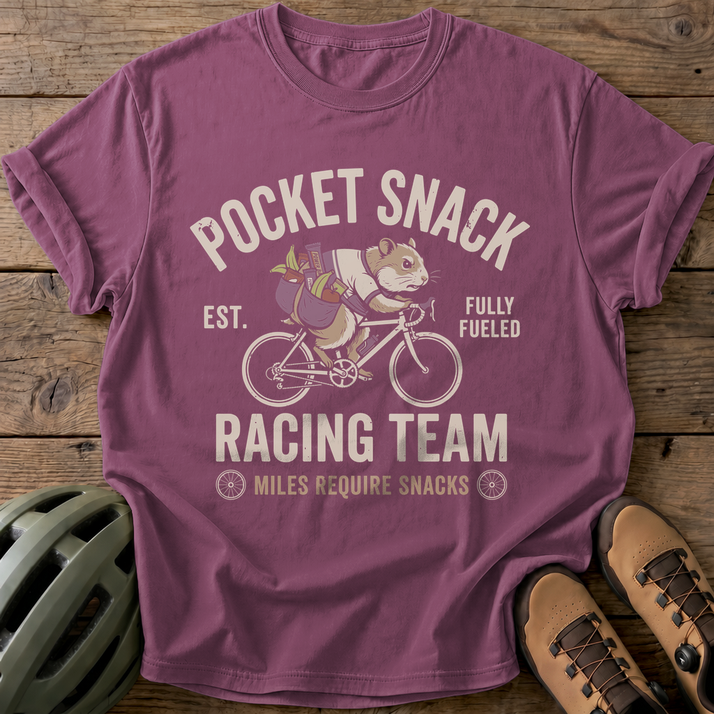 Pocket Snack Tee — berry