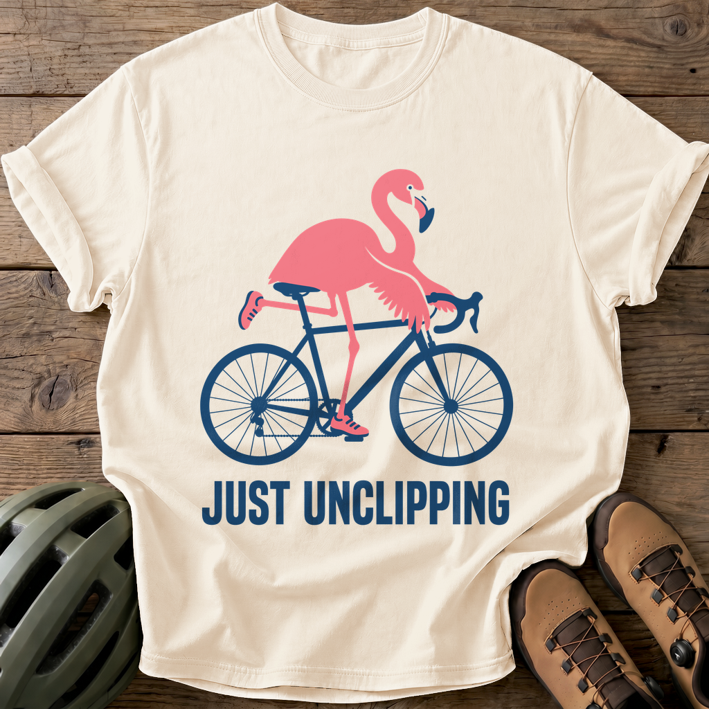 Just Unclipping Tee — ivory