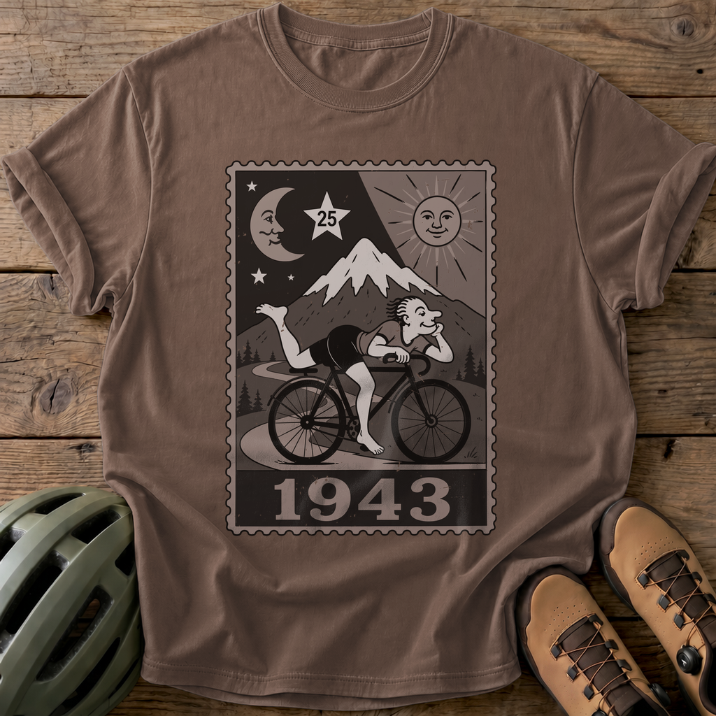 1943 Cycling Tee — espresso