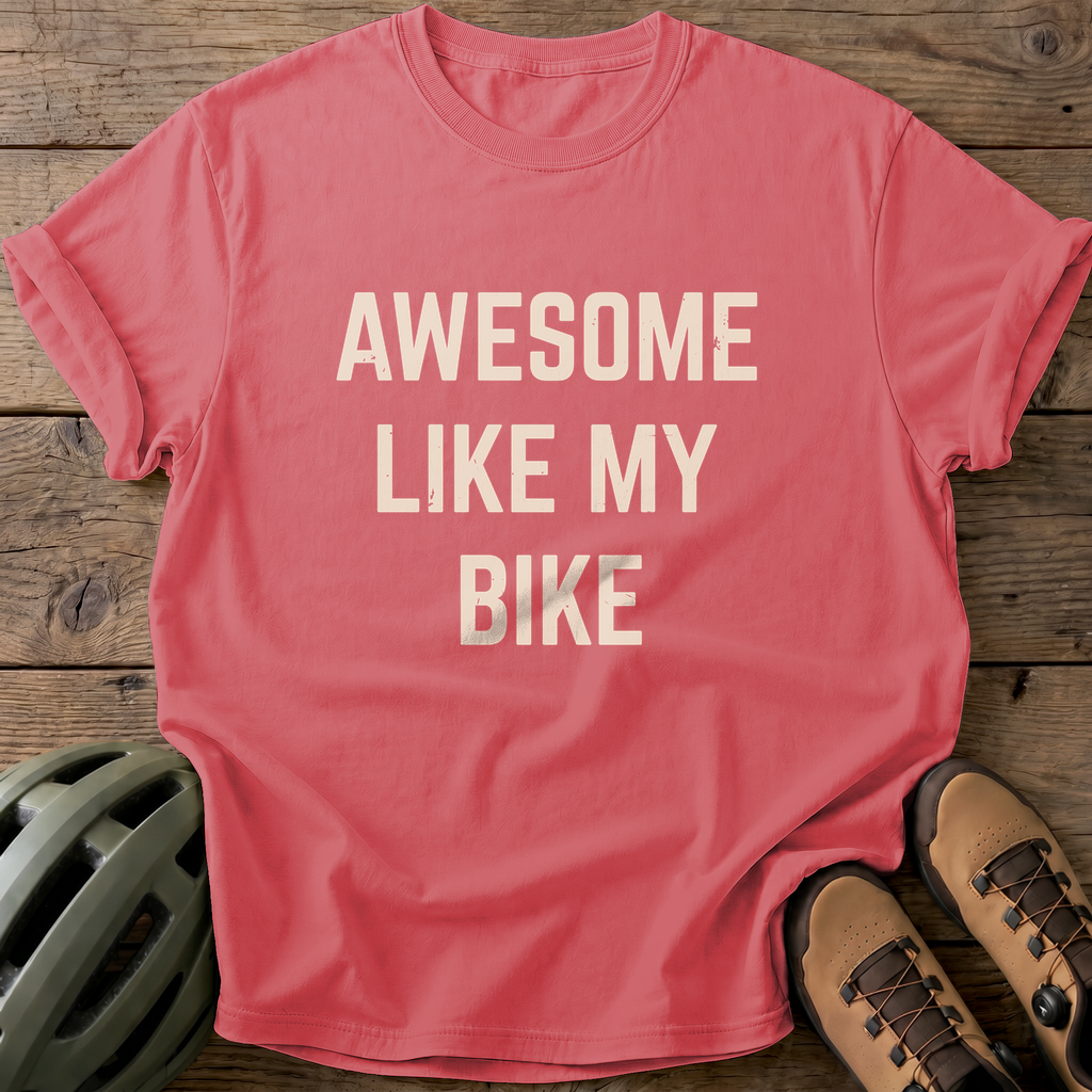 Awesome Bike Tee — watermelon