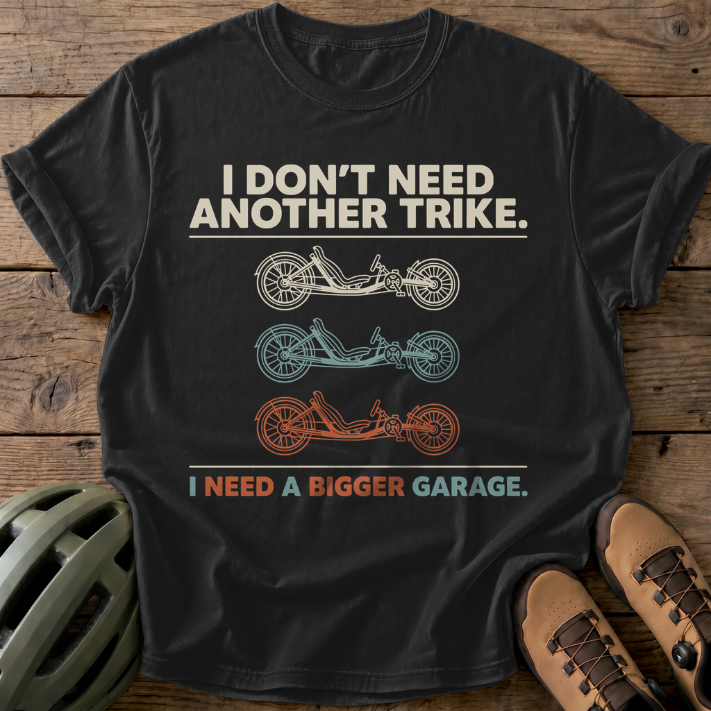 Bigger Garage Tee — black