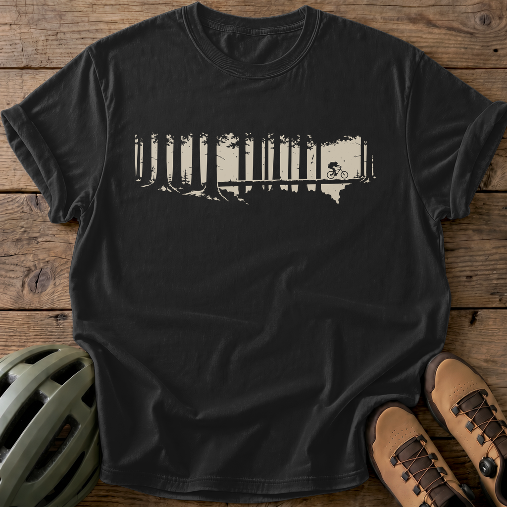 Forest Ride Tee — black