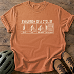 Evolution Of A Cyclist Tee — yam