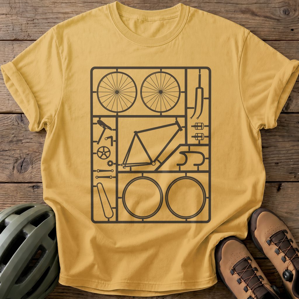 Bike Kit Tee — mustard