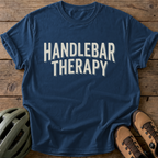 Handlebar Therapy Tee — navy