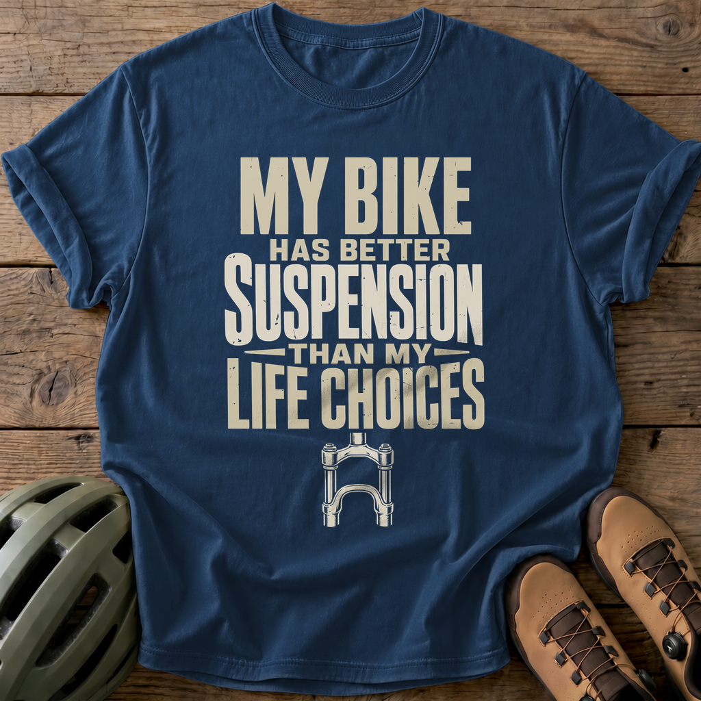 Better Suspension Tee — navy