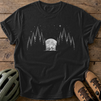 Moonlit Ride Tee — black