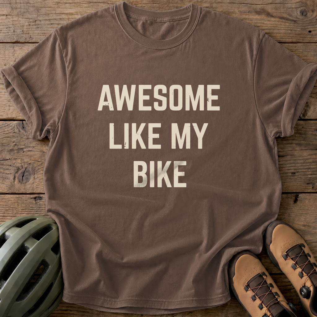 Awesome Bike Tee — espresso