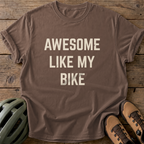Awesome Bike Tee — espresso