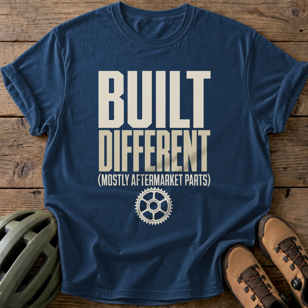 Built Different Tee — navy