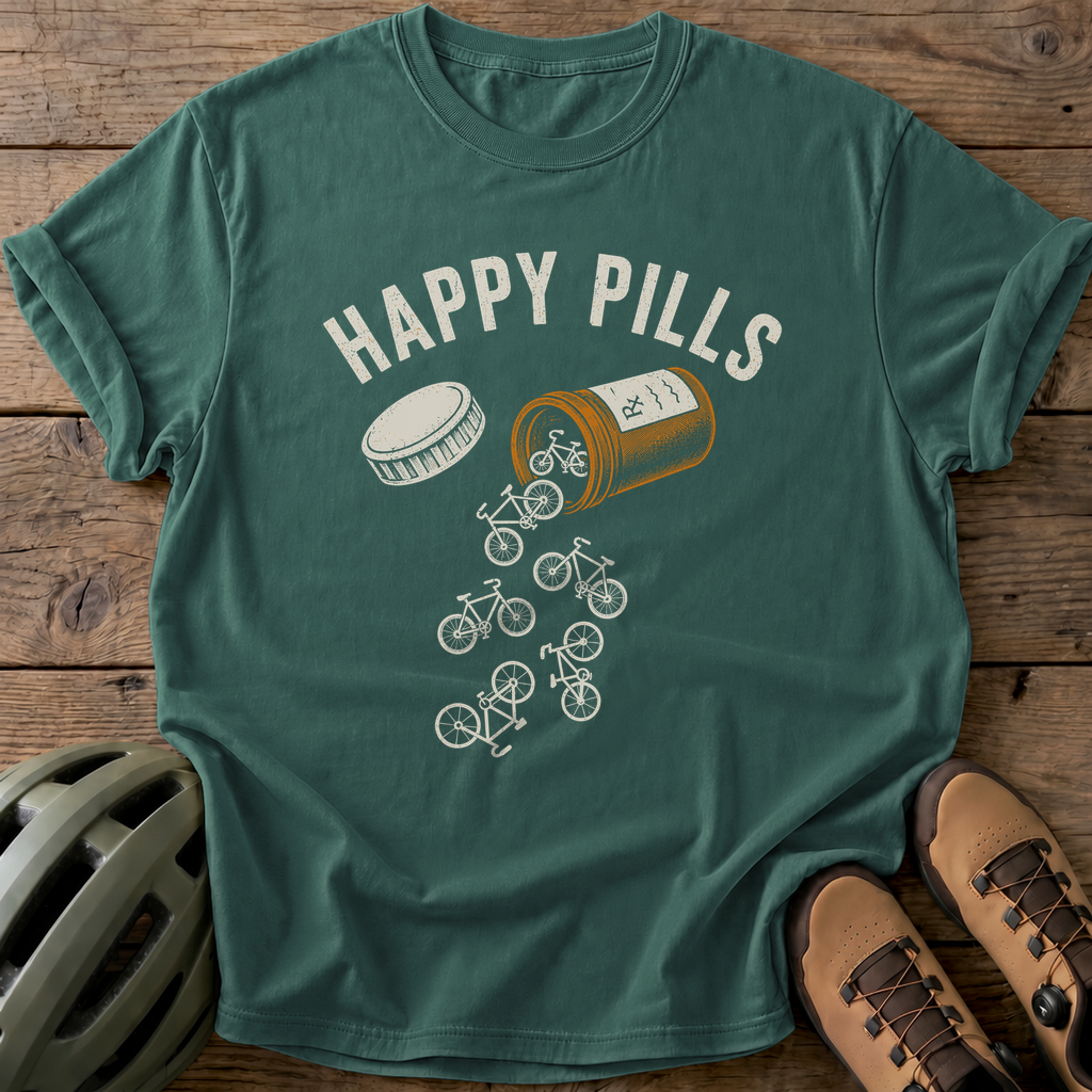 Happy Pills Tee — blue-spruce