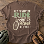 Favorite Ride Tee — espresso