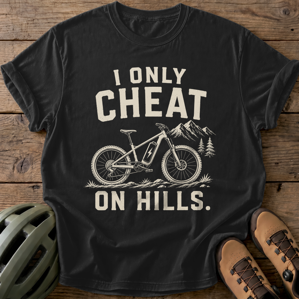 Cheat Hills Tee — black