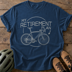 Retirement Plan Tee — navy