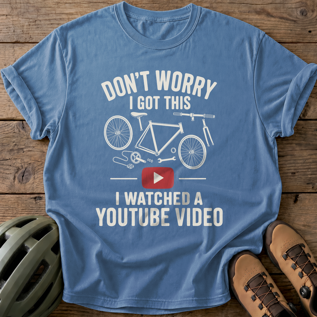 YouTube Mechanic Tee — blue-jean