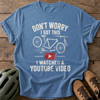 YouTube Mechanic Tee — blue-jean
