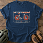 One More Mile Tee — navy