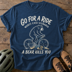 Bear Ride Tee — navy